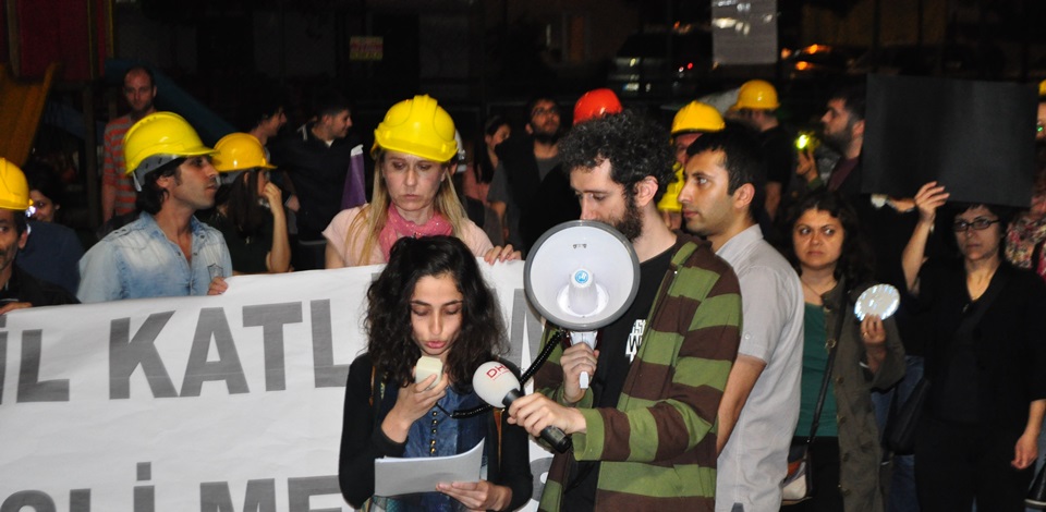 HDP, Şişlide Soma için yürüdü 